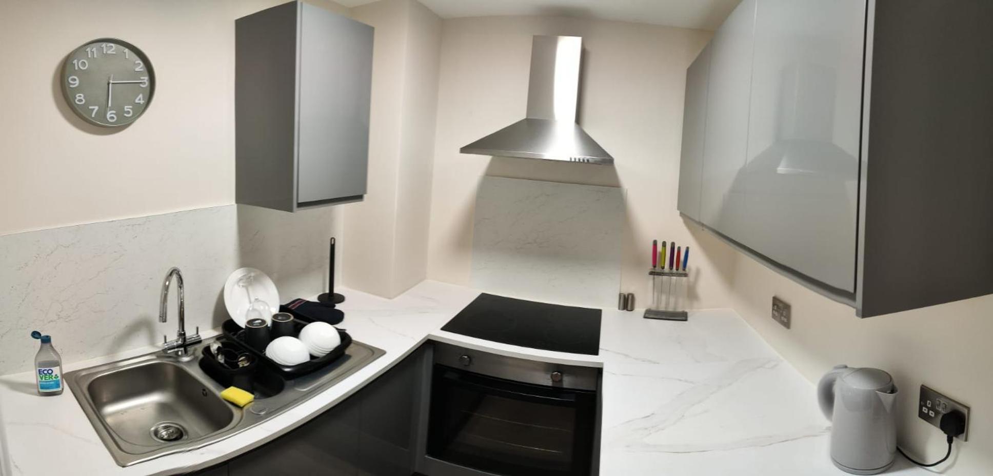 Aqua Nest Eastbourne - En-Suite, Free Parking, Kitchen エクステリア 写真